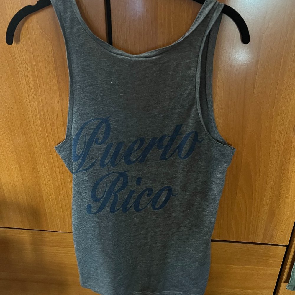 puerto rico/ us virgin islands tank top. unisex size xs